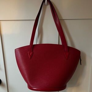 authentic LOUIS VUITTON Epi Saint Jacques GM